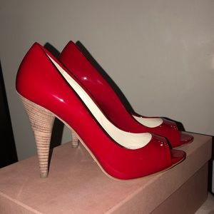 Miu Miu Red High Heels